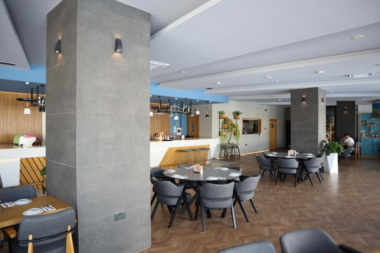 Caesar Blue Large Studio With Sea View And Aquapark Boghaz Екстер'єр фото